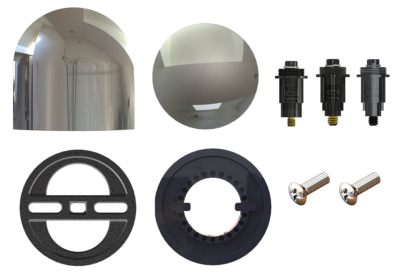 Bathtub drain trim kits and parts in decorative finishes